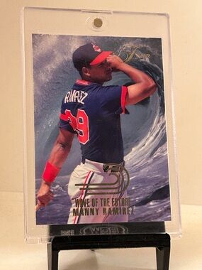 Manny Ramirez 1993 Flair-Wave of the Future-Cleveland Indians
